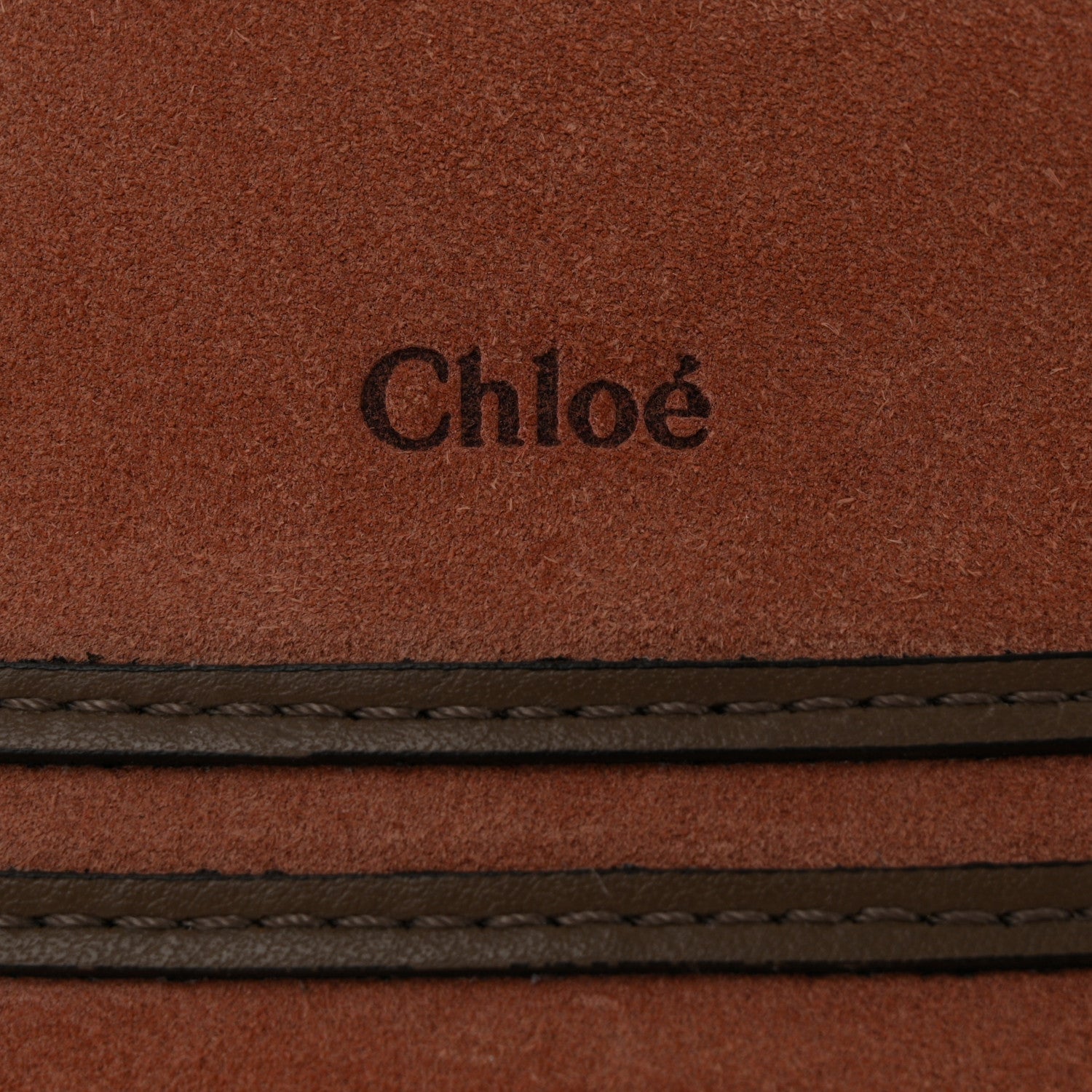 Chloe Suede Calfskin Braided Medium Marcie Double Carry Canyon Rose 6 of 12