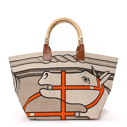 Hermes Toile Sac Steeple Tote 1 of 13