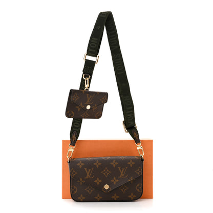 Louis Vuitton Monogram Felicie Strap & Go Kaki 10 of 10