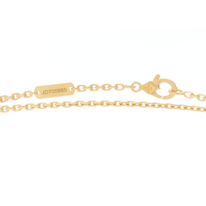Van Cleef & Arpels 18K Yellow Gold Black Onyx Magic Alhambra Pendant Necklace 5 of 7