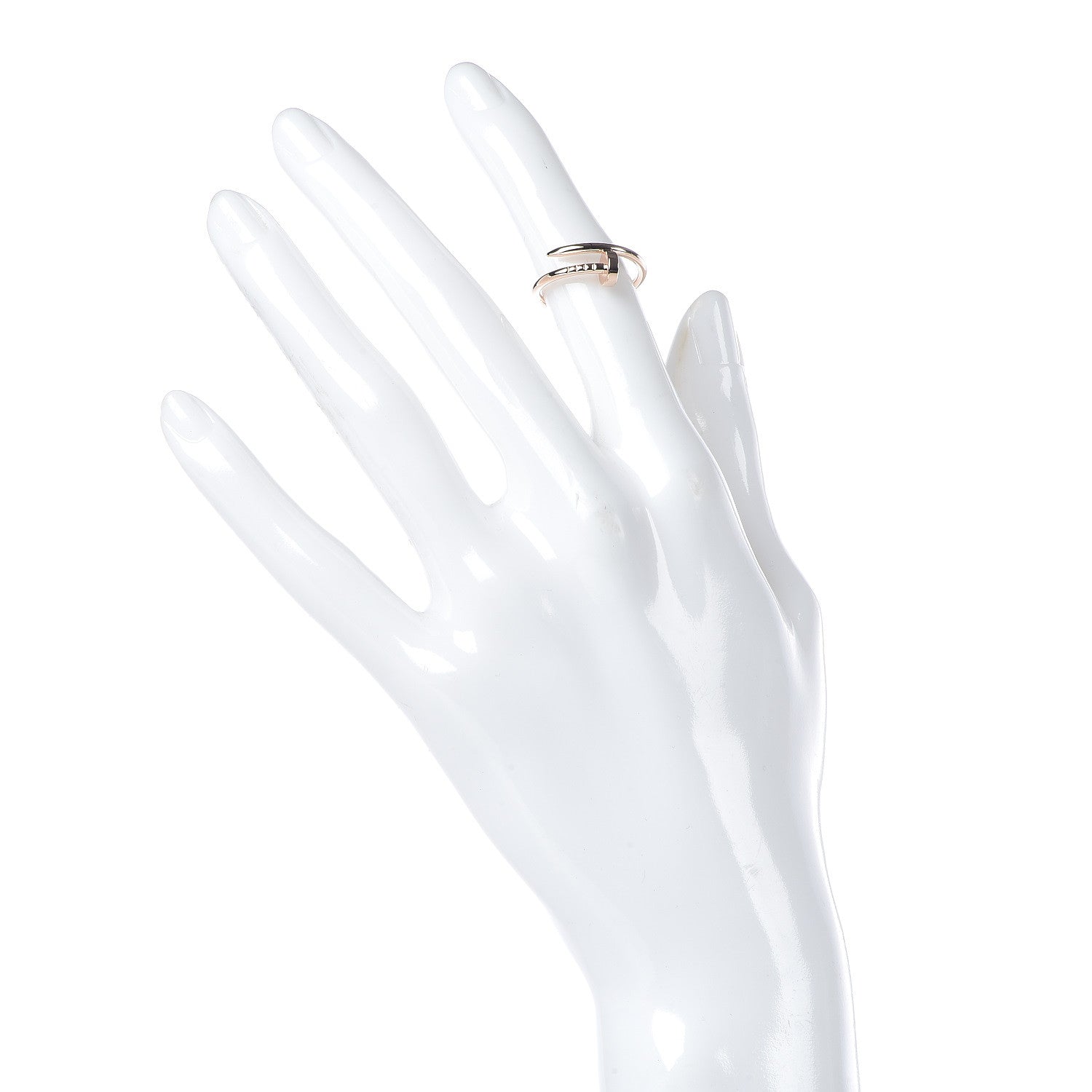 Cartier 18K Pink Gold Small Juste Un Clou Ring 50 5.25 2 of 7