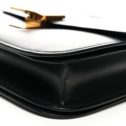 Celine Box Calfskin Medium Classic Box Flap Bag Black 9 of 11
