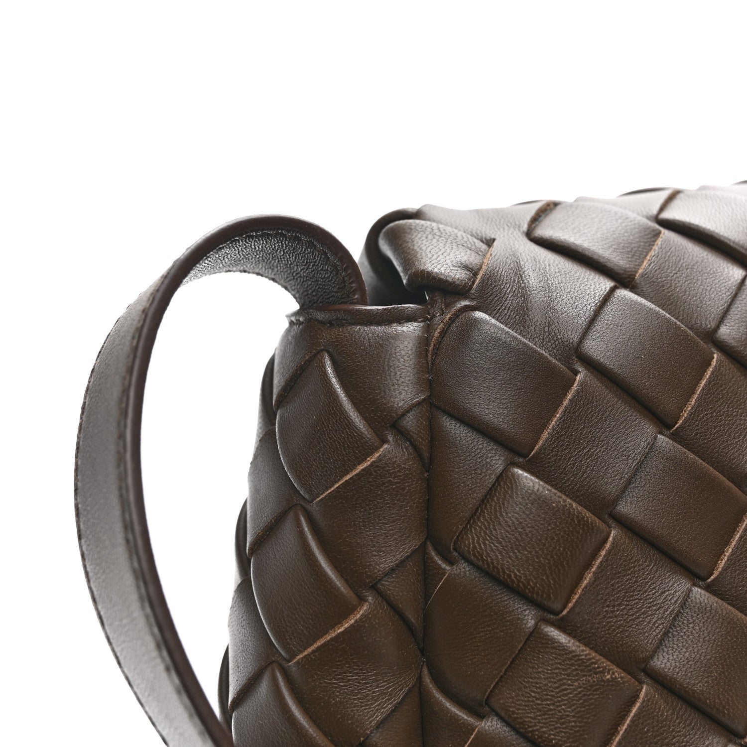 Bottega Veneta Nappa Intrecciato Small Cobble Messenger Bag Light Brown 11 of 12