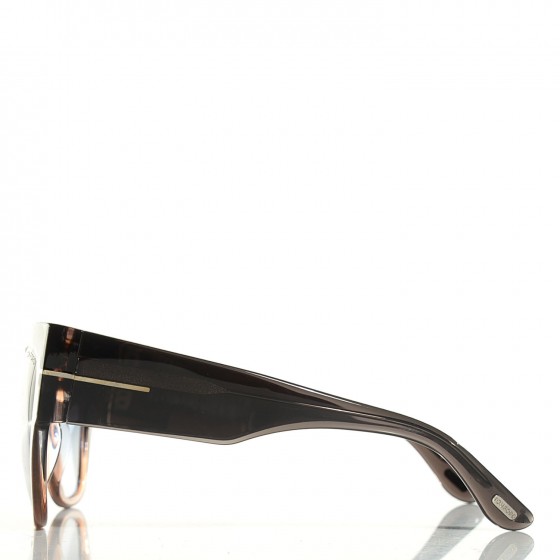 Tom Ford Anoushka Sunglasses TF371 Melange Grey Peach 3 of 10