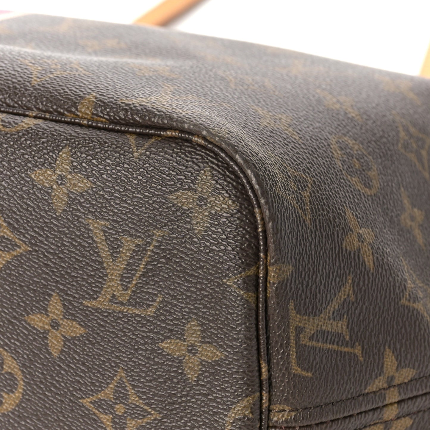 Monogram My LV Heritage Neverfull MM Fuchsia White