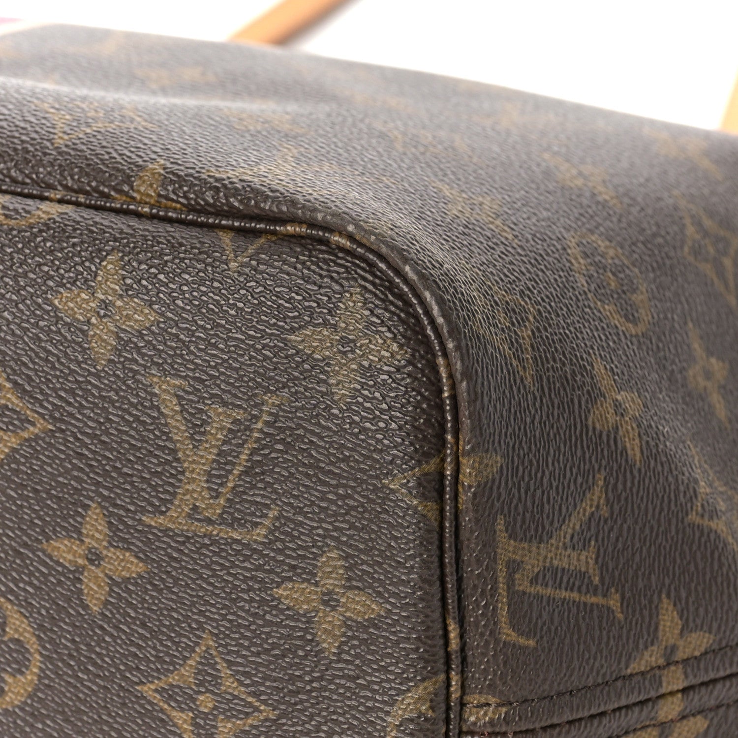 Louis Vuitton Monogram My LV Heritage Neverfull MM Fuchsia White 7 of 11