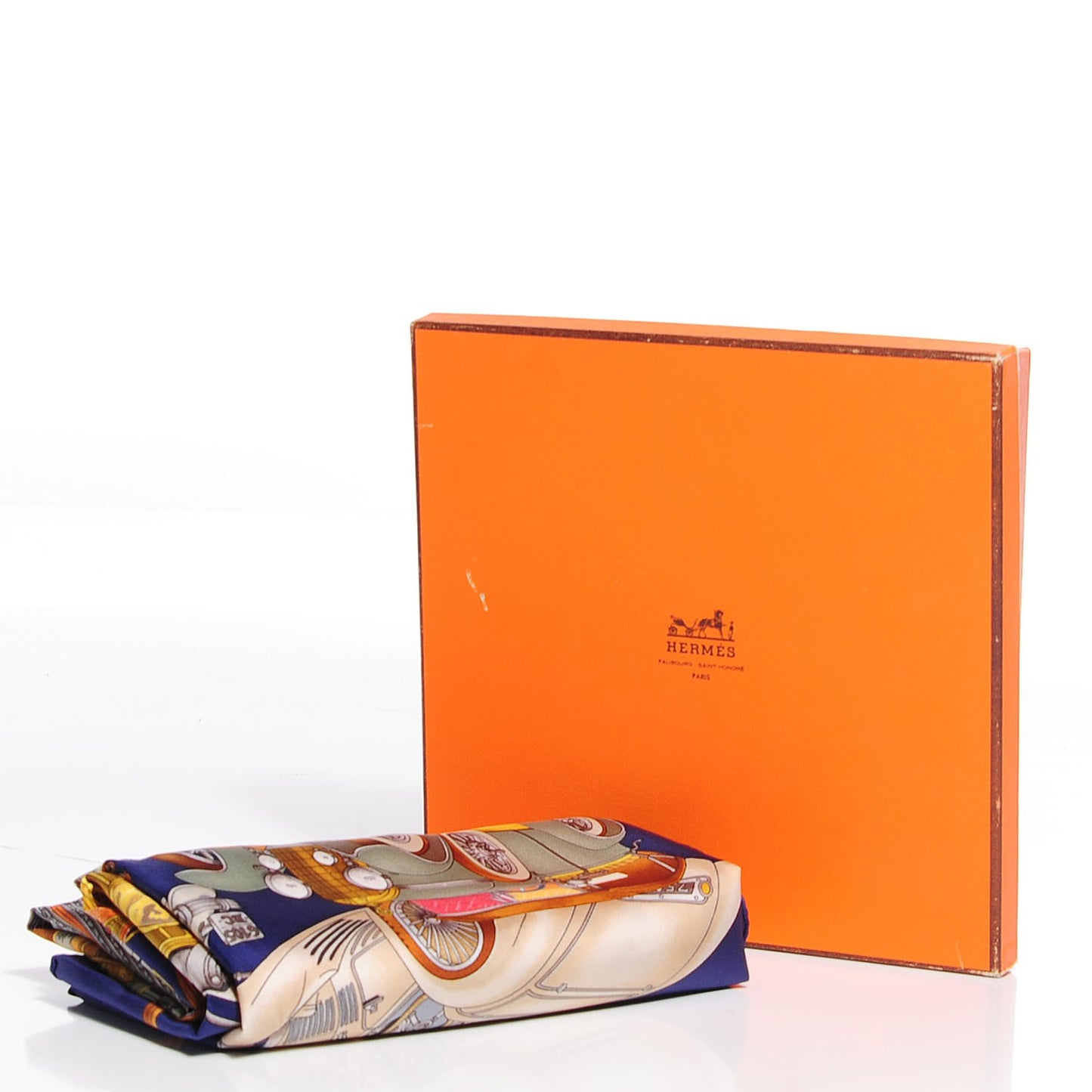 Silk Automobile Scarf 90