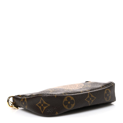 Louis Vuitton Monogram Complice Trunks and Bags Mini Pochette Accessories Beige 4 of 7