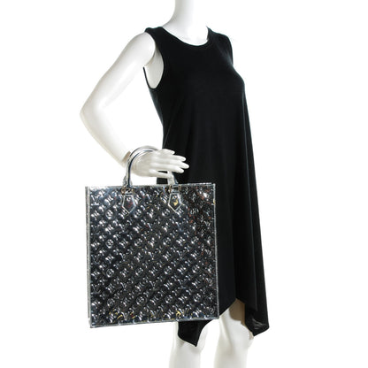 Louis Vuitton Monogram Miroir Sac Plat Silver 2 of 8