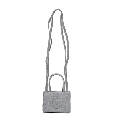 Telfar X UGG Fleece Small Shopping Bag Heather Grey 4 of 17