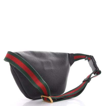 Gucci Grained Calfskin Small Logo Belt Bag Black 3 of 9