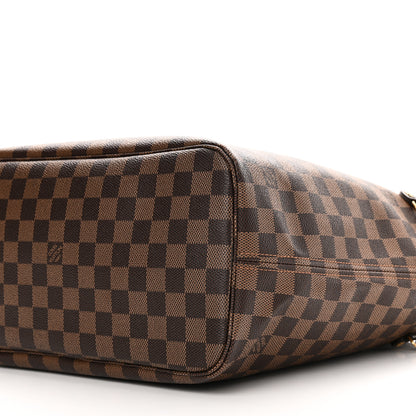 Louis Vuitton Damier Ebene Neo Neverfull MM Rose Ballerine 10 of 10