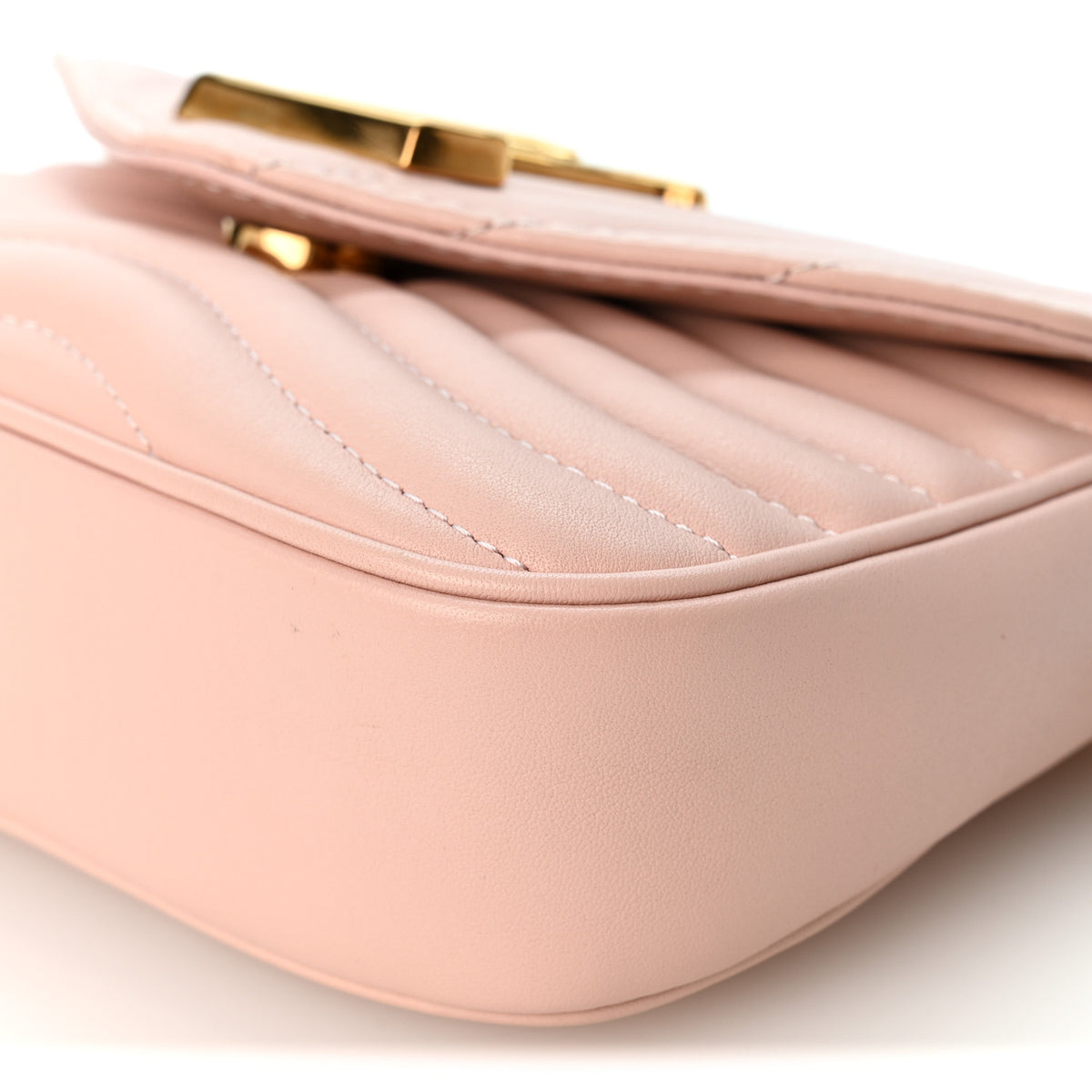 Calfskin New Wave Multi Pochette Rose Ballerine