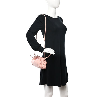 Mansur Gavriel Lambskin Mini Cloud Clutch Dahlia 2 of 9