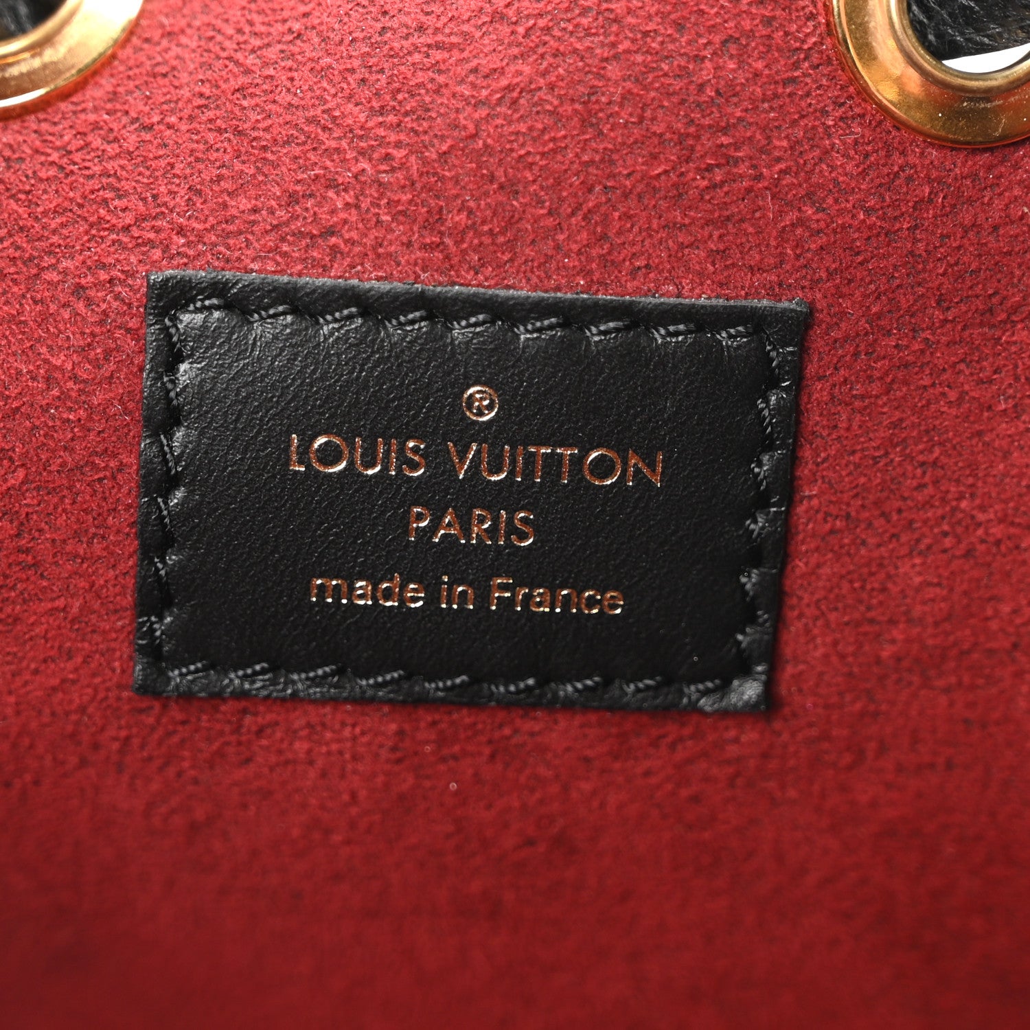Louis Vuitton Empreinte Monogram Giant Neonoe MM Black Beige 7 of 10