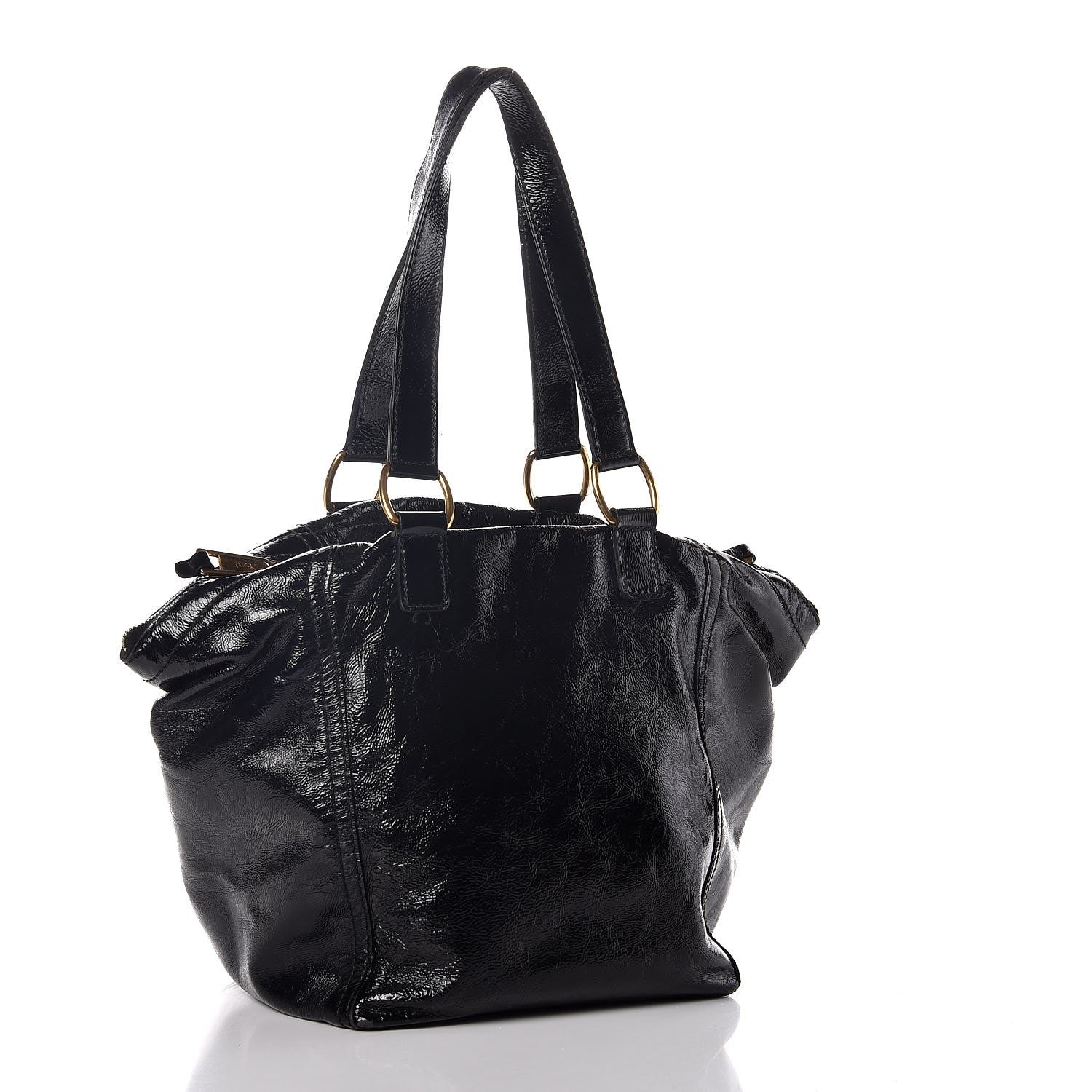 Saint Laurent Patent Medium Downtown Black 3 of 11