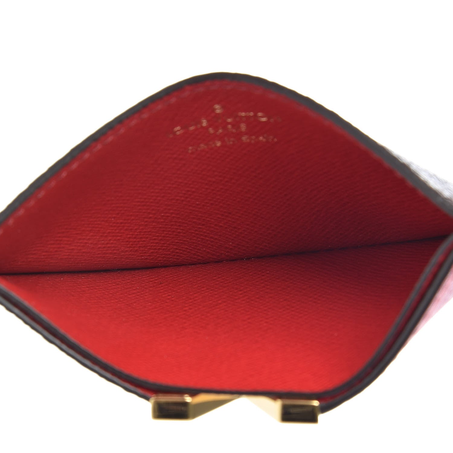 Louis Vuitton Calfskin Monogram Kimono Tote Card Holder Cherry 5 of 8