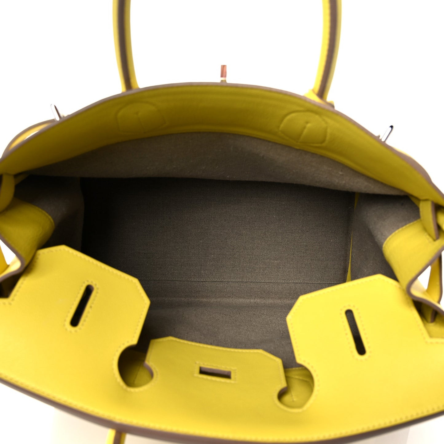 Toile De Camp Evercolor HAC Birkin 40 Ficelle Lime