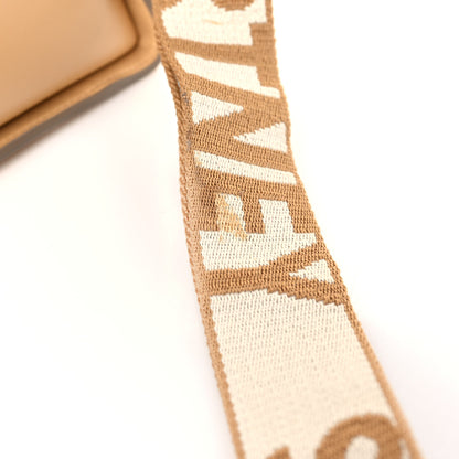 Stella McCartney Eco Alter Nappa Perforated Logo Mini Crossbody Natural 9 of 9