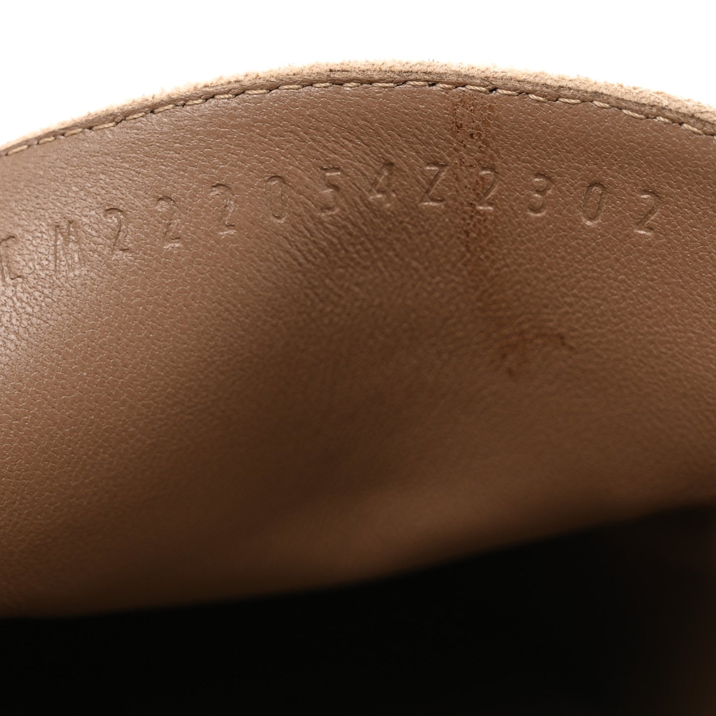 Suede Goatskin Womens Faubourg Loafers 41 Beige Argile