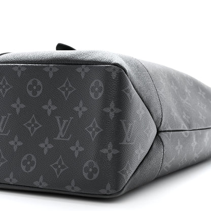Louis Vuitton Monogram Eclipse Saumur Tote Black 9 of 9