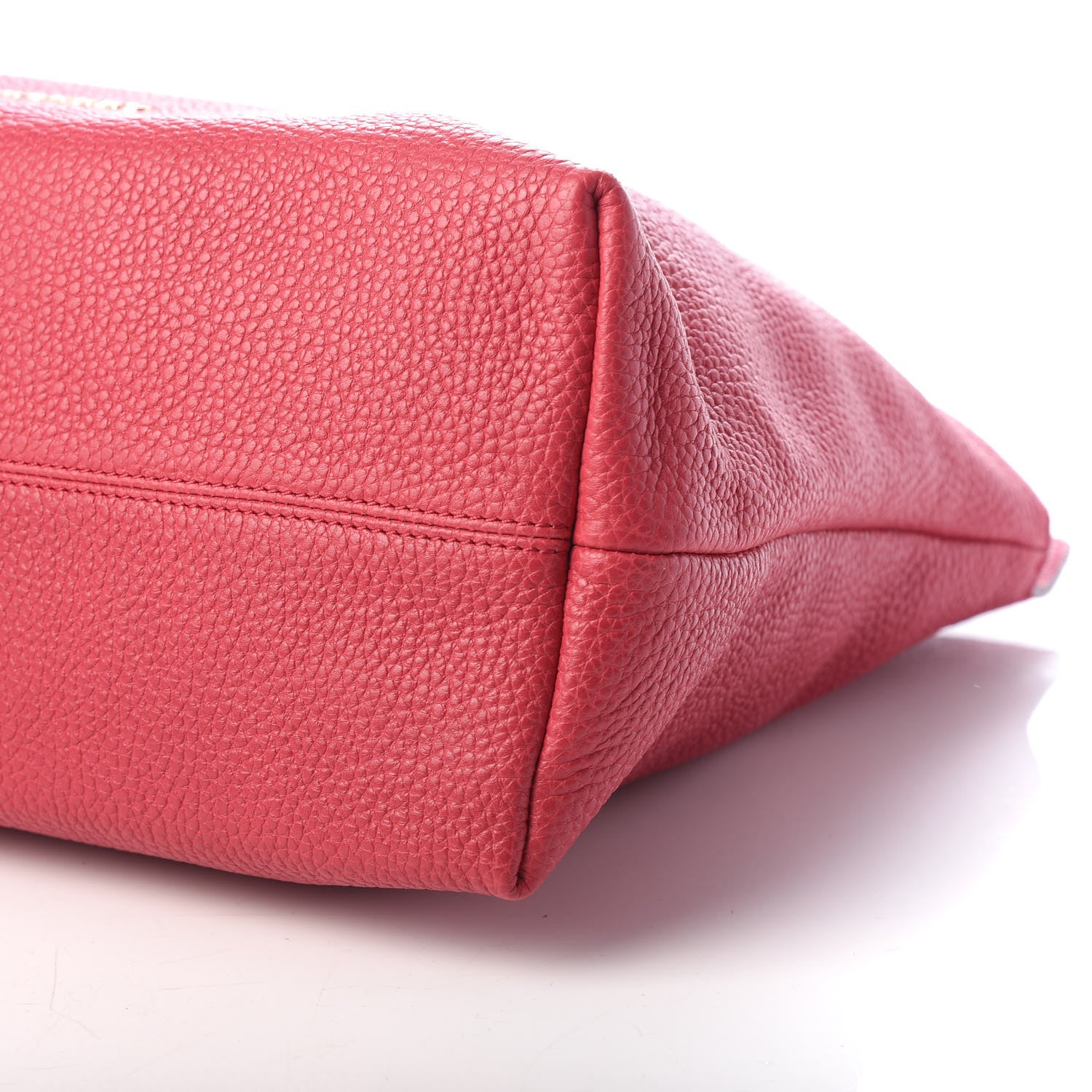 Burberry Grainy Calfskin Medium Baynard Tote Pink Azalea 9 of 10