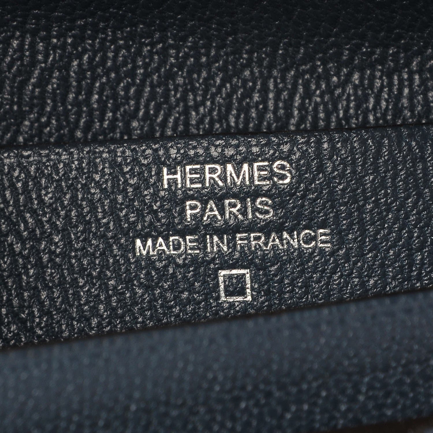 Hermes Shiny Alligator Bearn Wallet Bleu Tempete 6 of 7