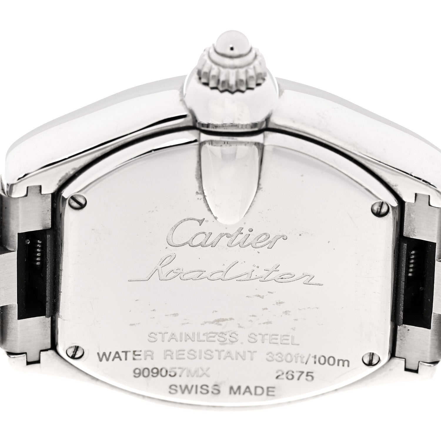 Cartier Stainless Steel 31mm Roadster Quartz Watch 4 of 4