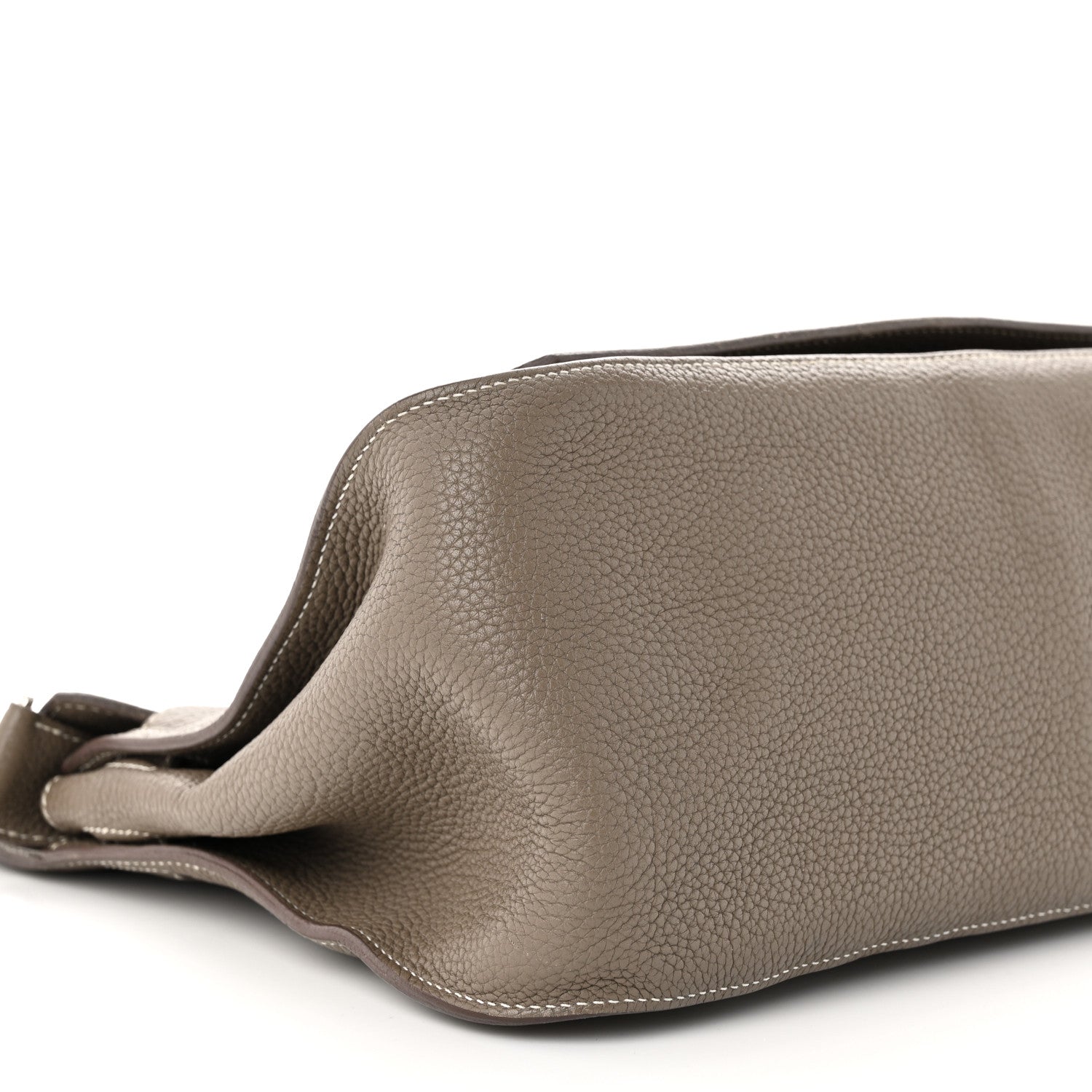 Hermes Taurillon Clemence Jypsiere 34 Etoupe 9 of 13