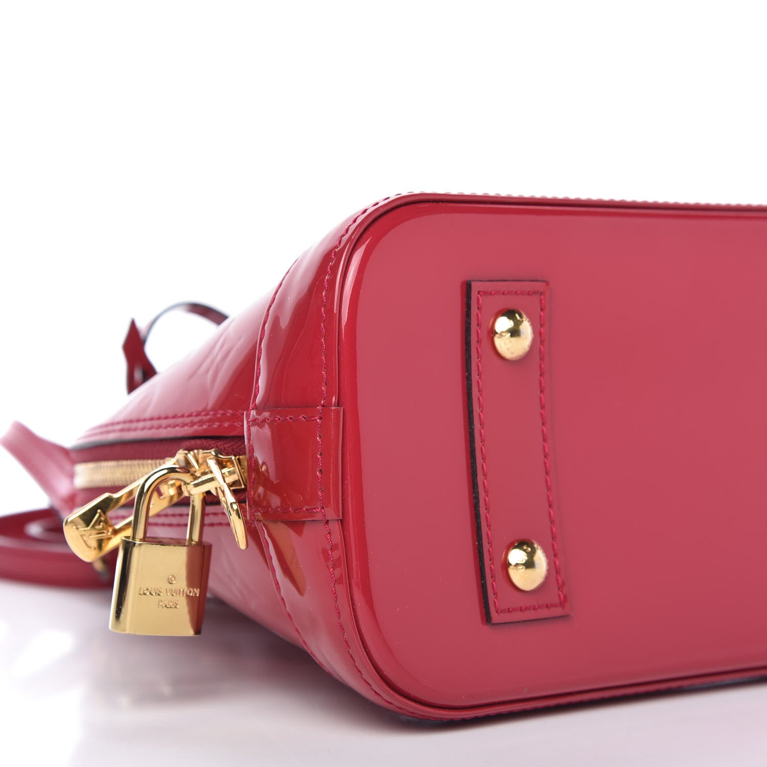 Louis Vuitton Vernis Alma BB Rose Indien 6 of 9