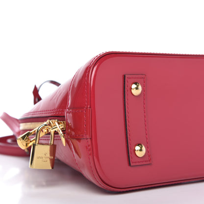 Louis Vuitton Vernis Alma BB Rose Indien 6 of 9