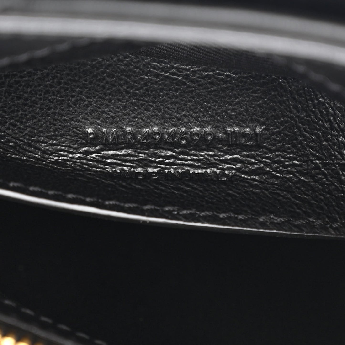 Calfskin Y Quilted Monogram Small Loulou Chain Satchel Black