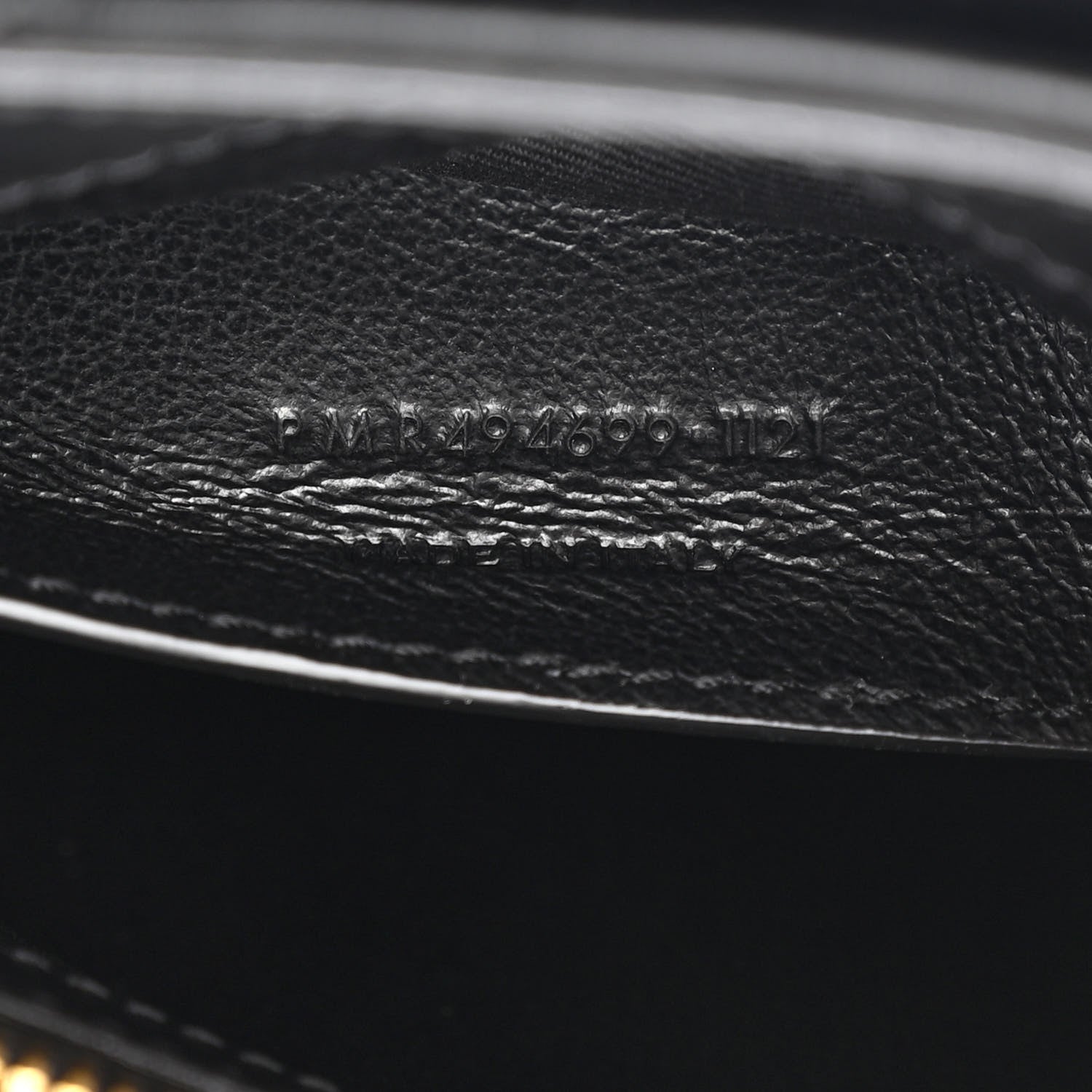 Saint Laurent Calfskin Y Quilted Monogram Small Loulou Chain Satchel Black 7 of 11