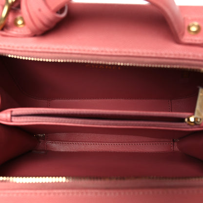 Chanel Caviar Quilted Medium CC Filigree Vanity Case Pink 5 of 9