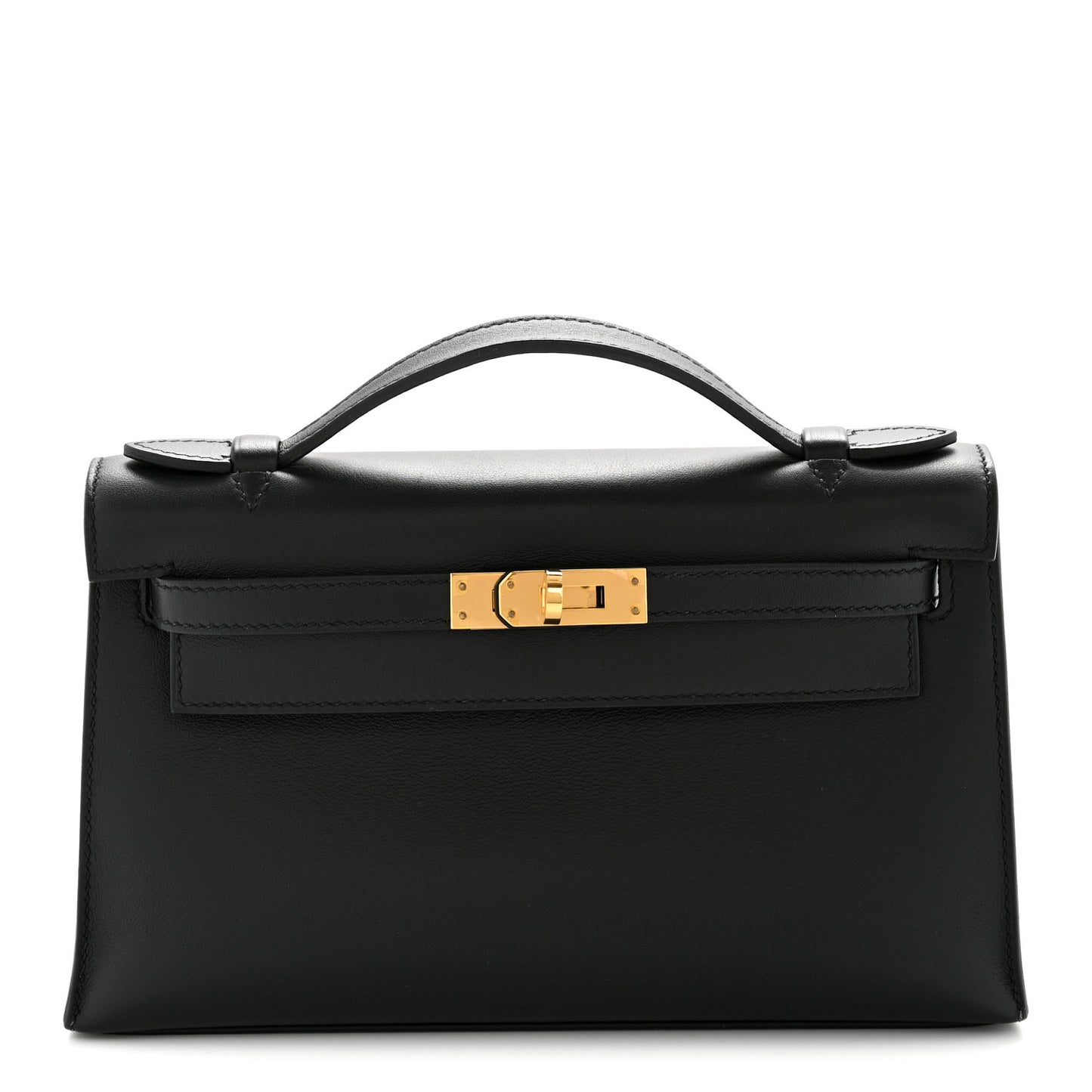 Swift Kelly Pochette Clutch Black