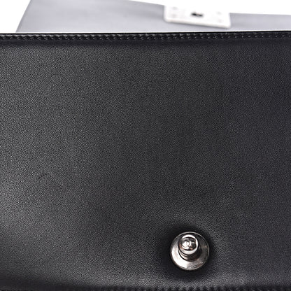 Chanel Lambskin Quilted Medium Boy Flap Black 10 of 16