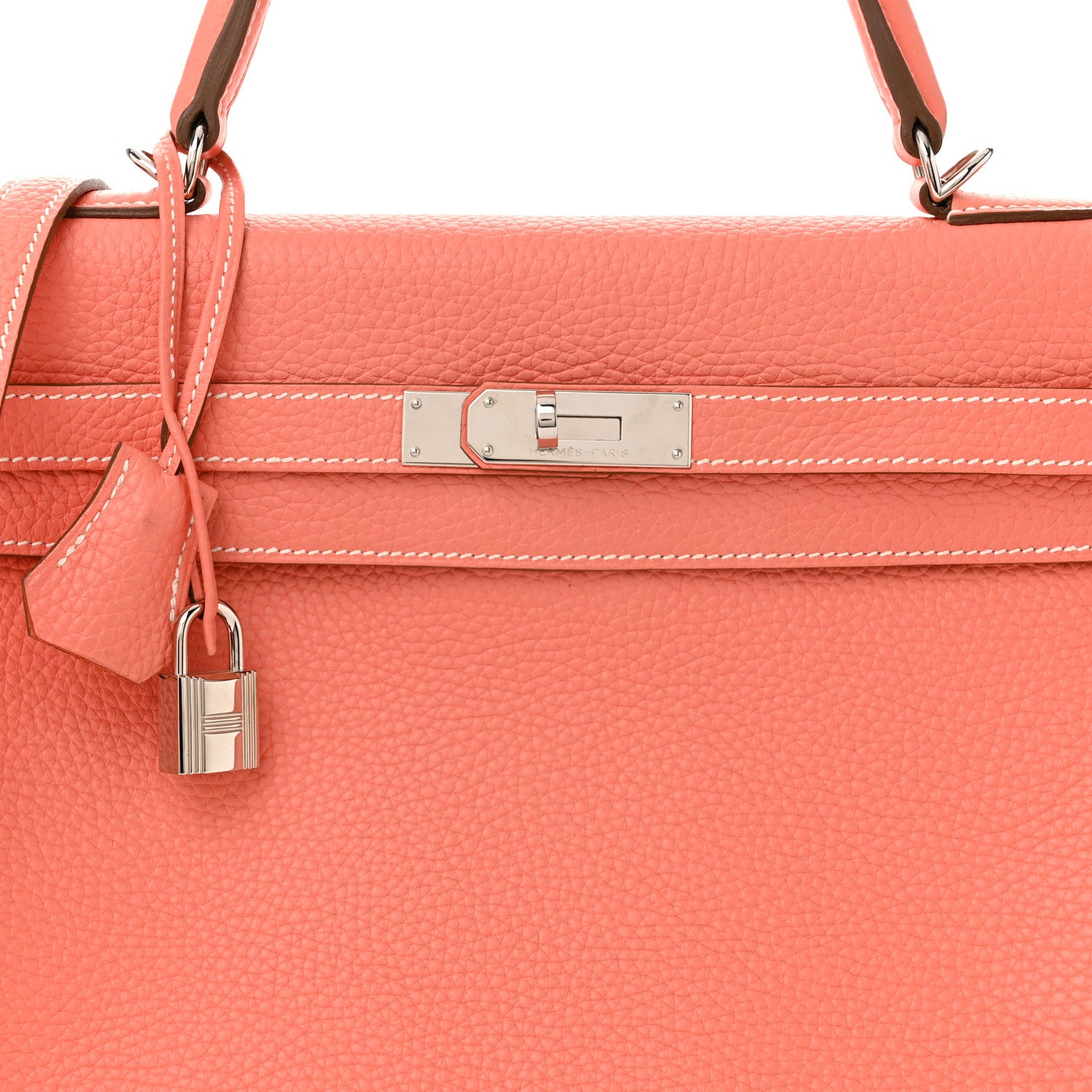 Hermes Taurillon Clemence Kelly Retourne 35 Crevette 8 of 11