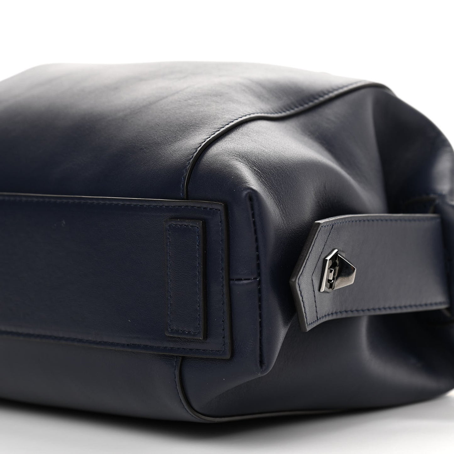 Smooth Calfskin Small Soft Antigona Navy