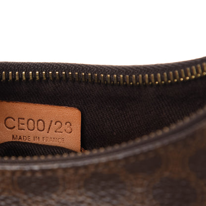 Celine Canvas Calfskin Ava Triomphe Shoulder Bag 9 of 10