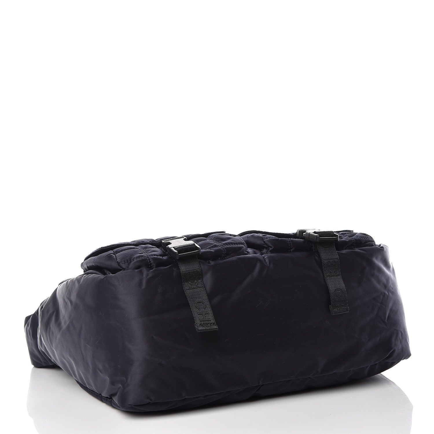 Chanel Nylon Quilted Sport Shoulder Bag Navy 4 of 9