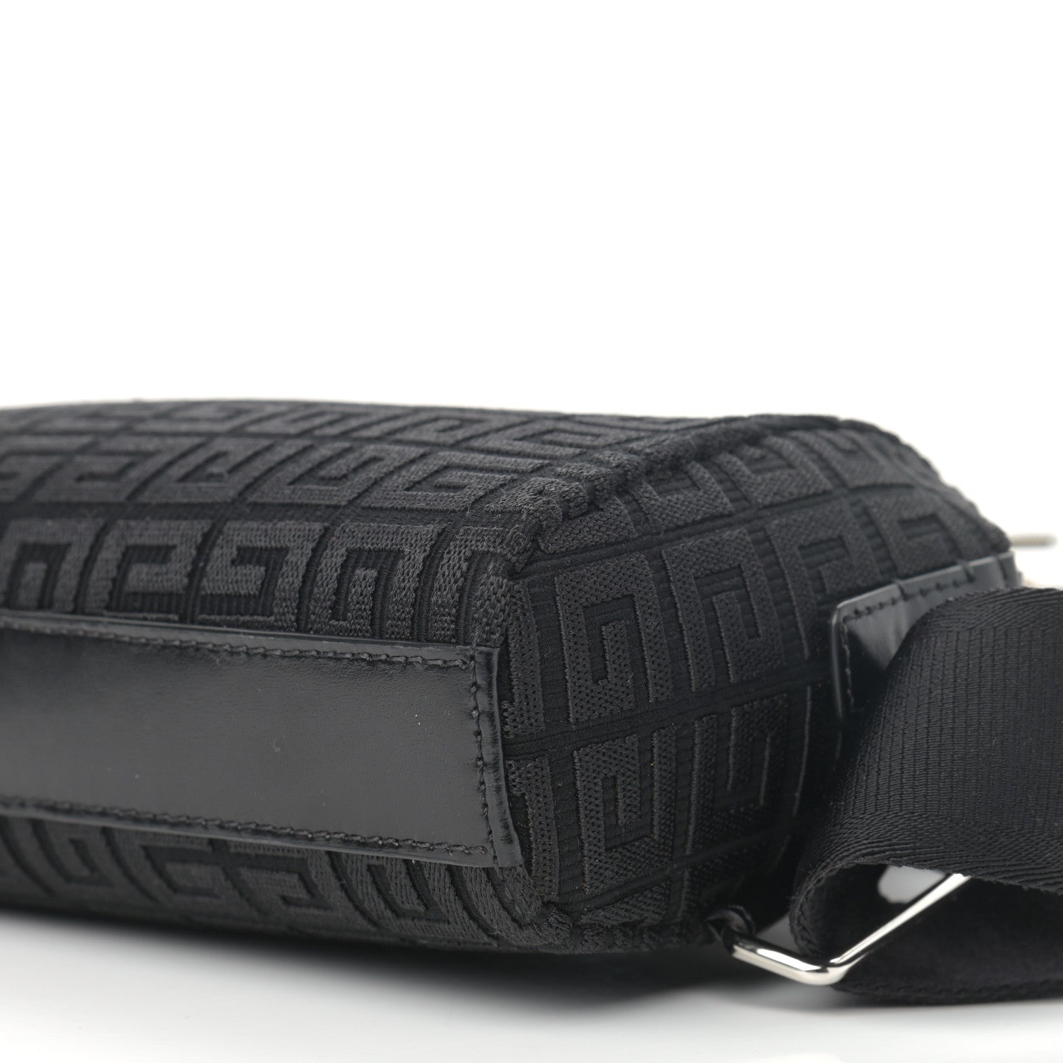 Givenchy Canvas Jacquard Antigona U Crossbody Bag Black 9 of 10