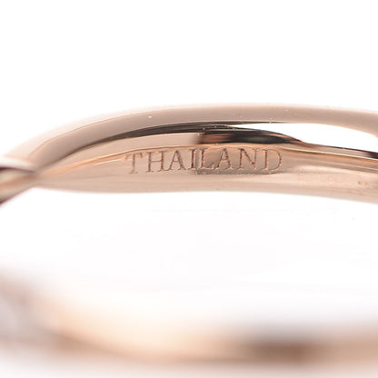 Tiffany 18K Rose Gold Diamond Harmony Ring 46 3.5 5 of 6