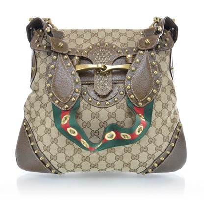 Gucci Monogram Pelham Large Shoulder Bag 1 of 10