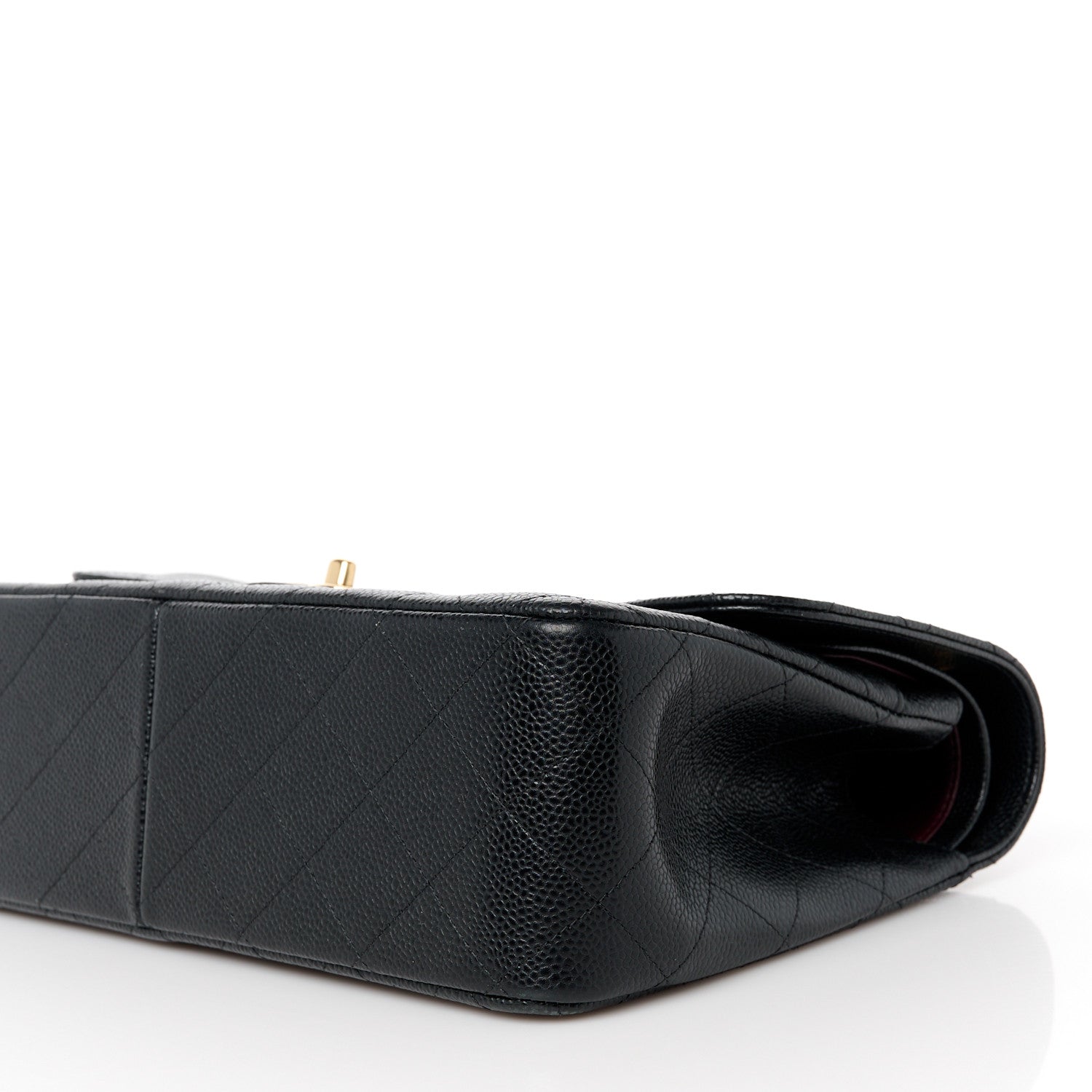 Chanel Caviar Quilted Jumbo Double Flap Black 11 of 13