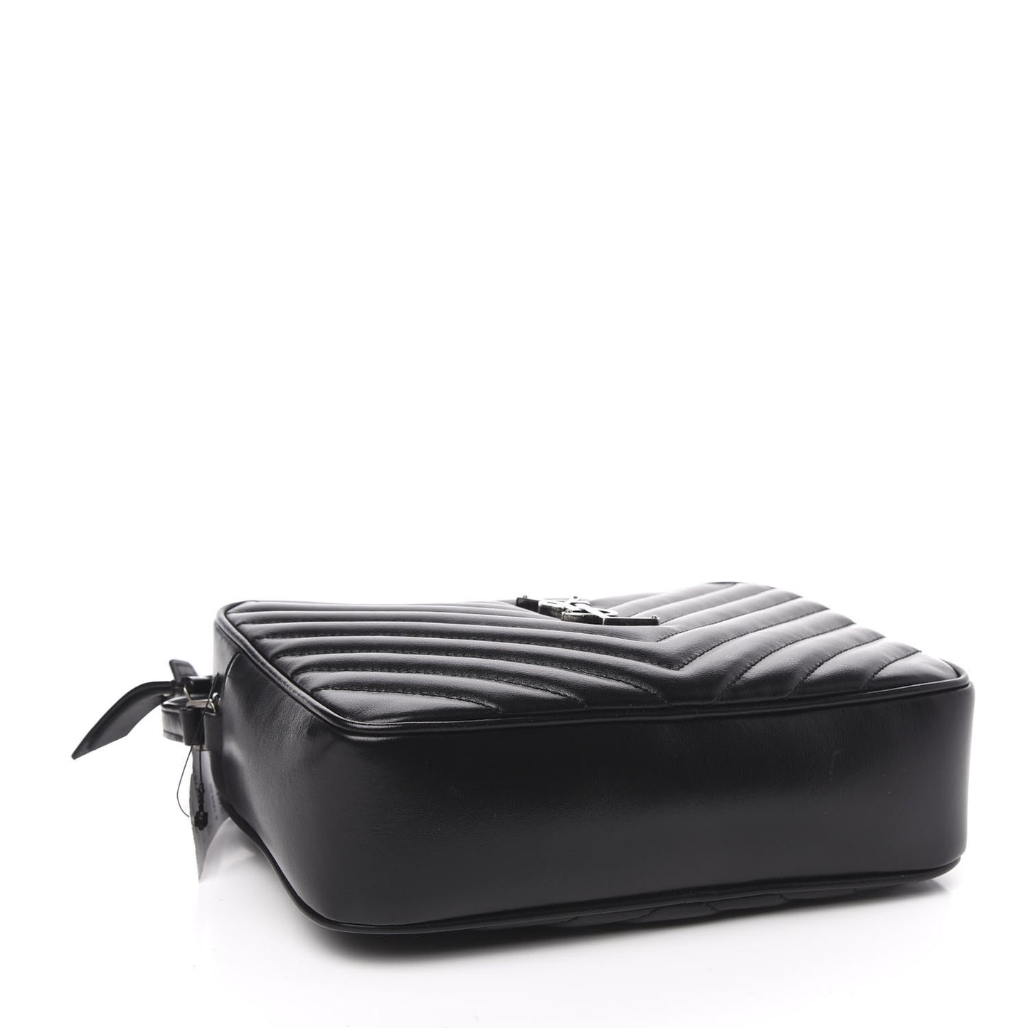Calfskin Matelasse Monogram Lou Camera Bag Black