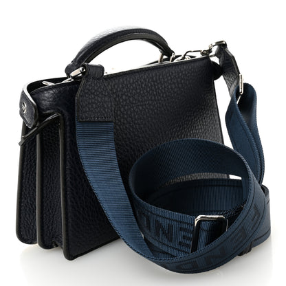 Fendi Cuoio Romano Vitello Cover Bi-Color Peekaboo I See U X Cross Satchel Navy 3 of 11