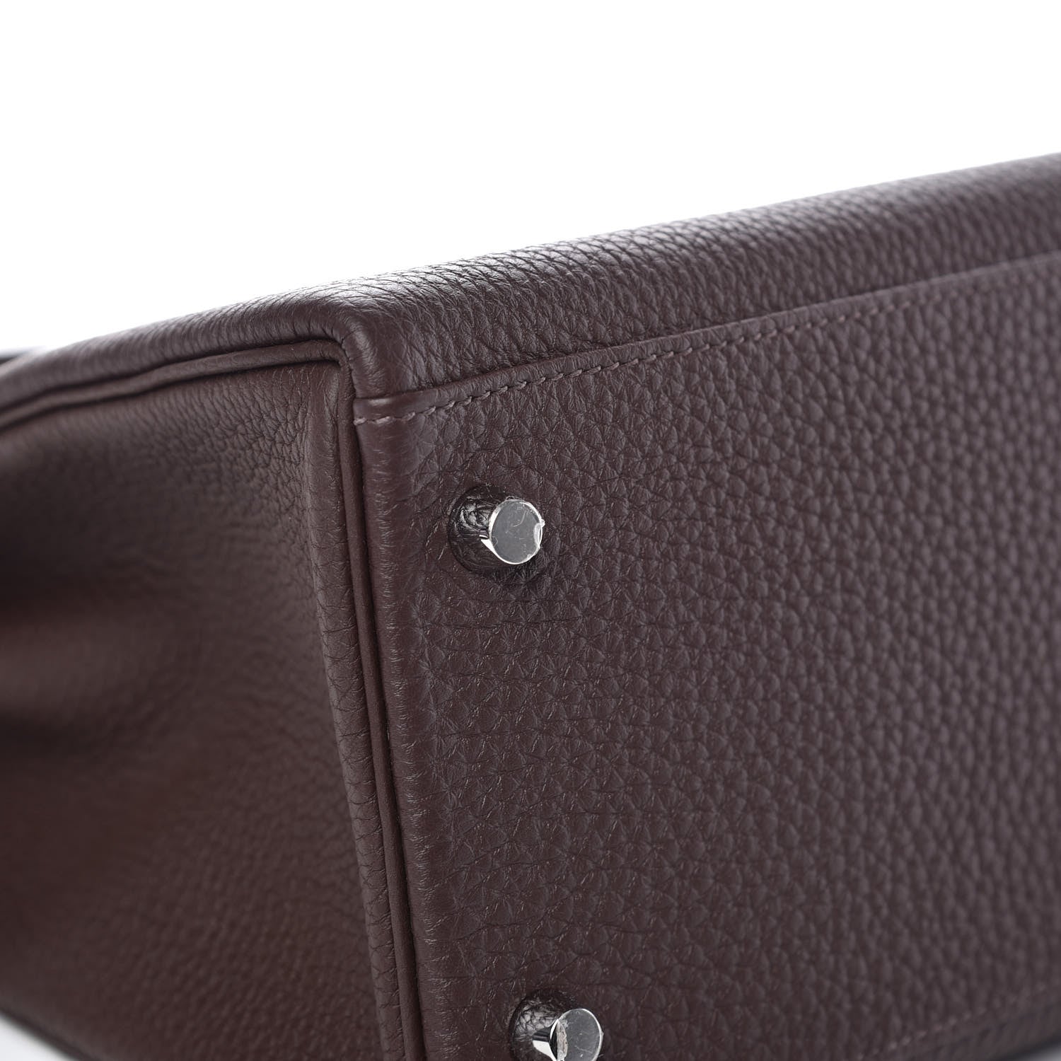 Hermes Togo Kelly Retourne 32 Chocolate 21 of 35