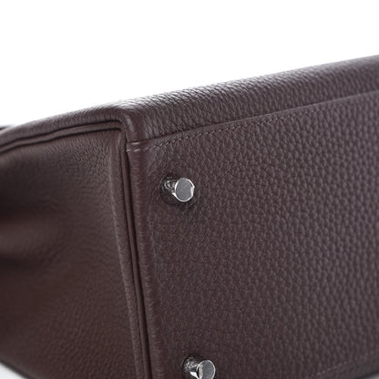 Hermes Togo Kelly Retourne 32 Chocolate 21 of 35