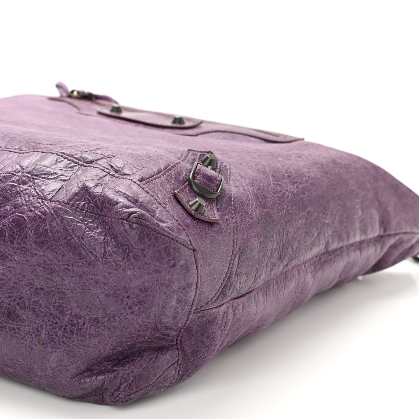 Agneau Classic Hardware Day Hobo Raisin