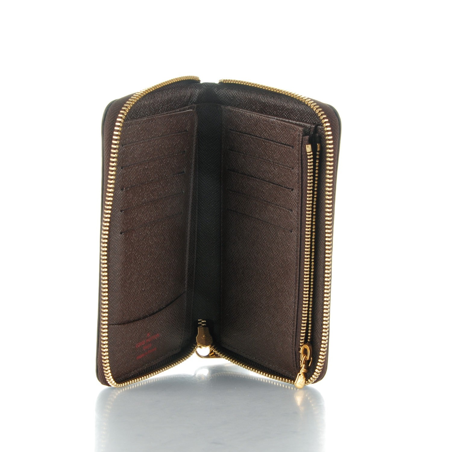 Louis Vuitton Damier Ebene Zippy Compact Wallet 5 of 7